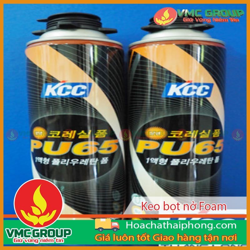 Keo bọt nở Foam chống cháy PU65